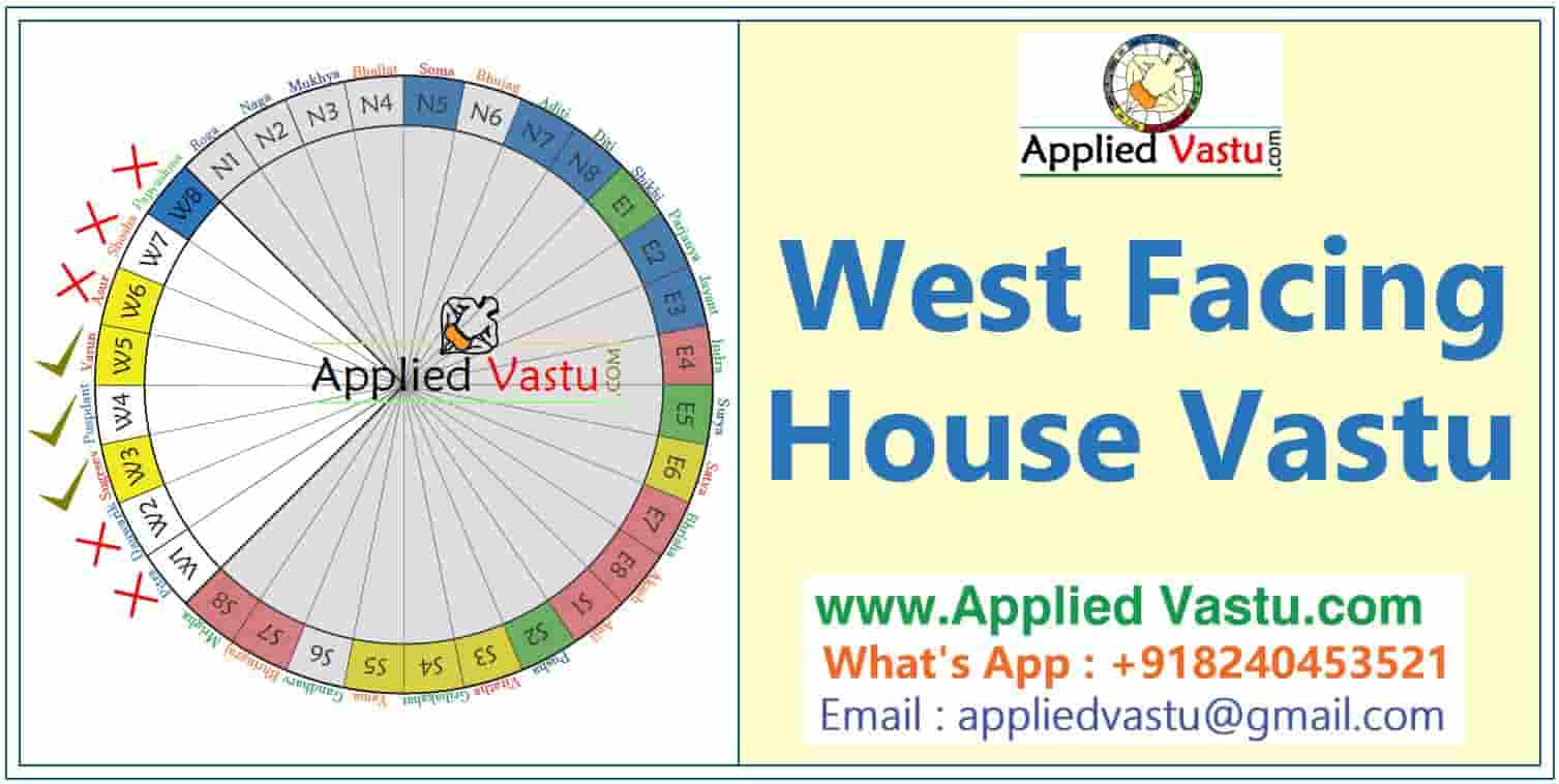 Important Vastu Tips For West Facing House